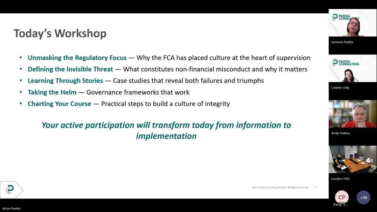 Understanding Non-Financial Misconduct and the Financial Conduct Authority's Expectations