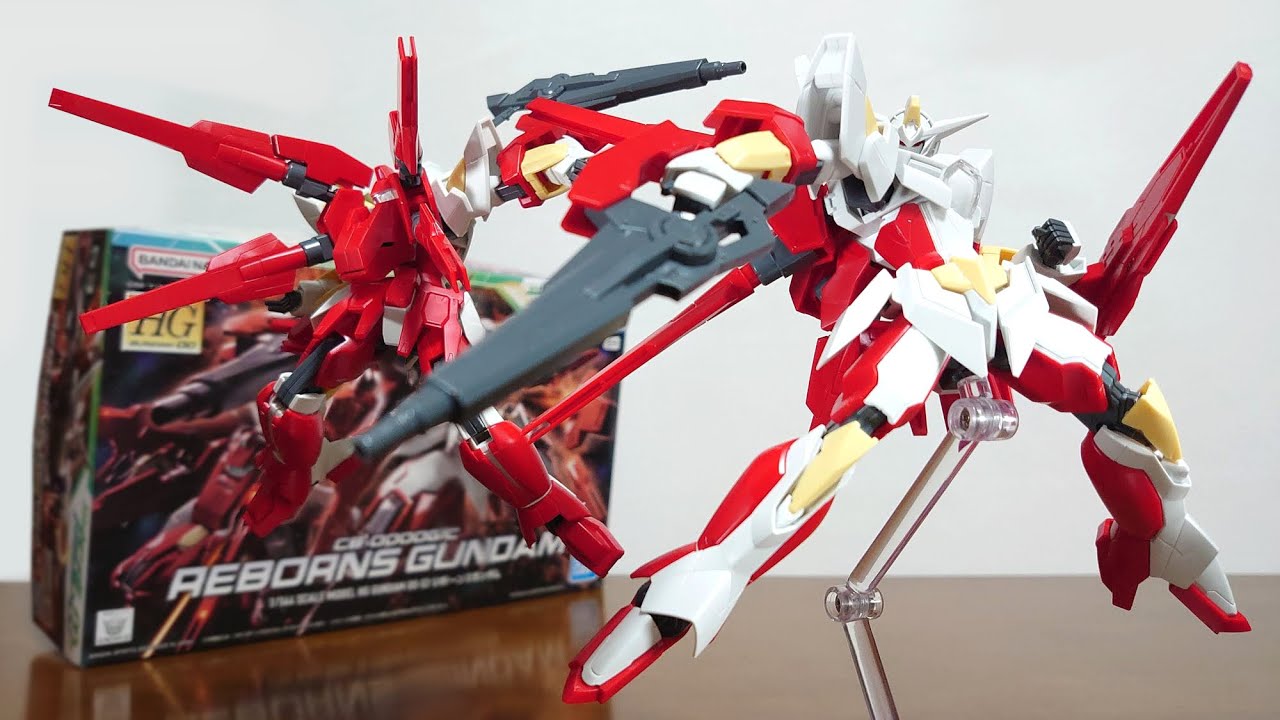 (ガンダムからガンキャノンに変形！？HGダブルオー名作キット！)HG 1/144 リボーンズガンダム　レビュー