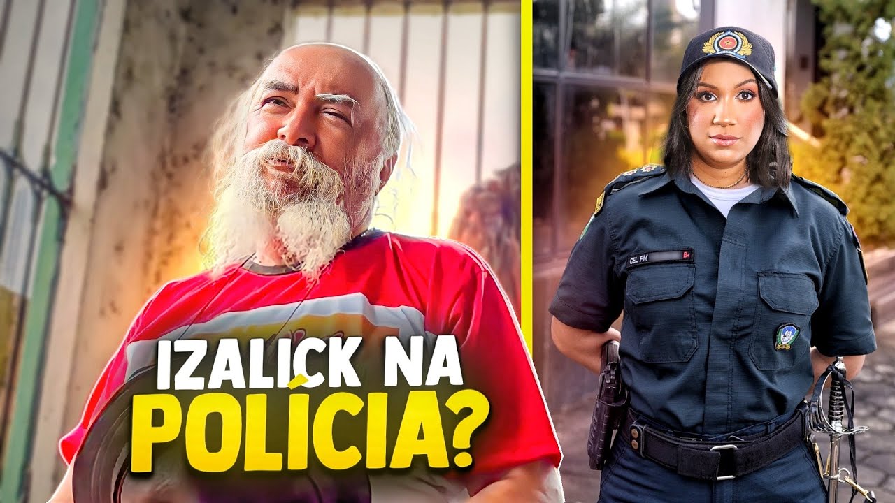VCS DECIDEM SE QUEREM IZALICK NA POLÍCIA 🤣🤣🤣 ela é mais braba que delegado Ramos | MANETIKIN