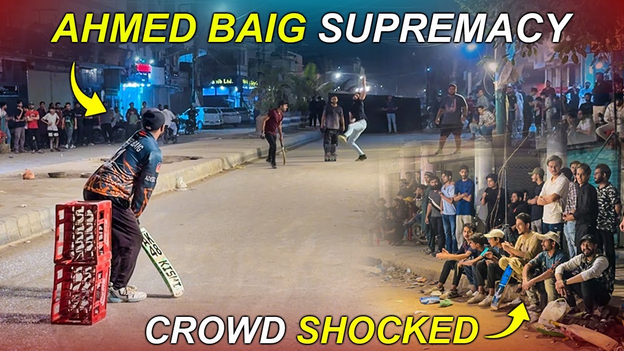 Ahmed Guddu Ne Apni Unbelievable Hitting Se Crowd Ko Shocked Kardia !! 😮