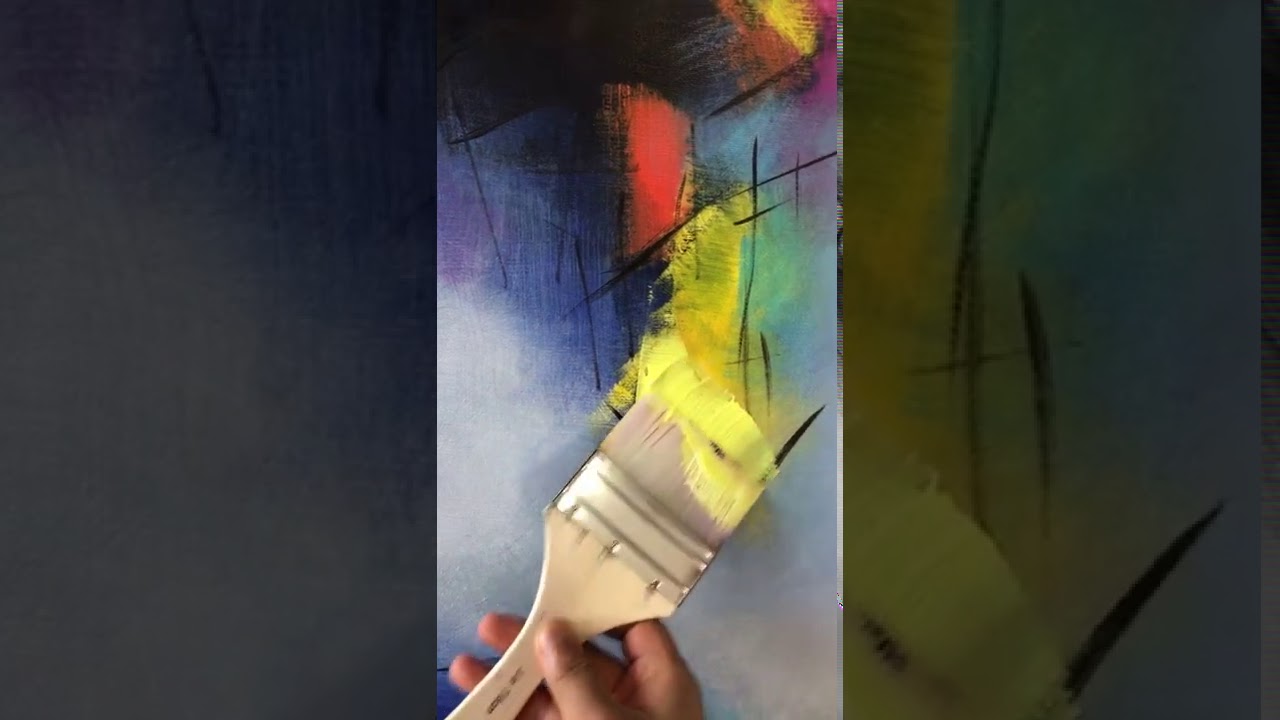 Abstract artwork #shorts #youtubeshorts # #bhoomisart #colorfulabstract #abstract #Shorts