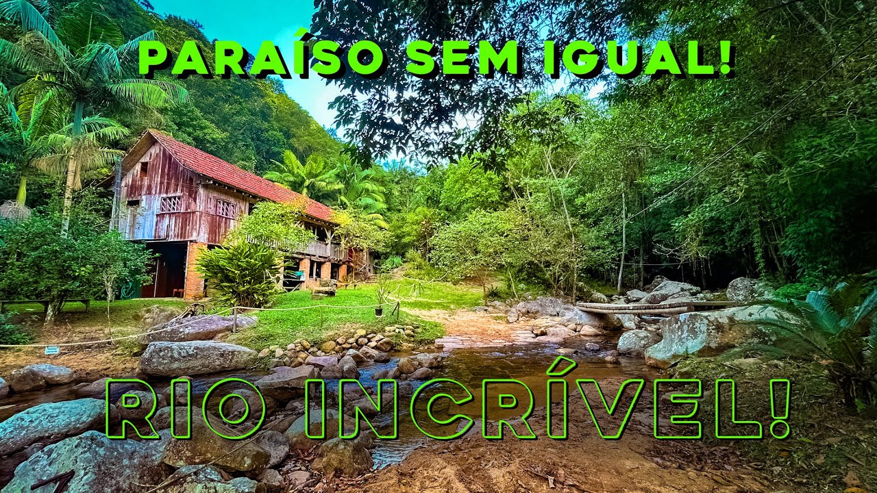 UM DOS SÍTIOS MAIS LINDOS COM CACHOEIRAS E RIO ESPETACULAR!