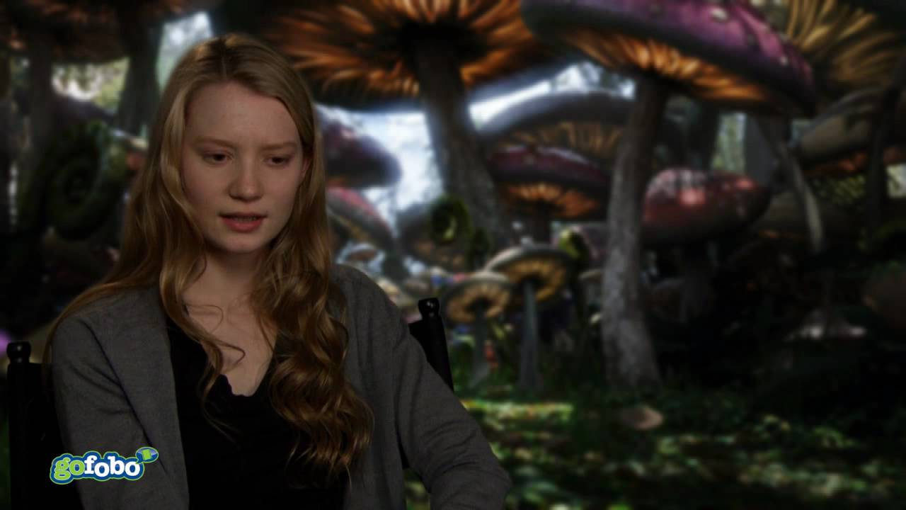 Mia Wasikowska talks about Alice in Wonderland