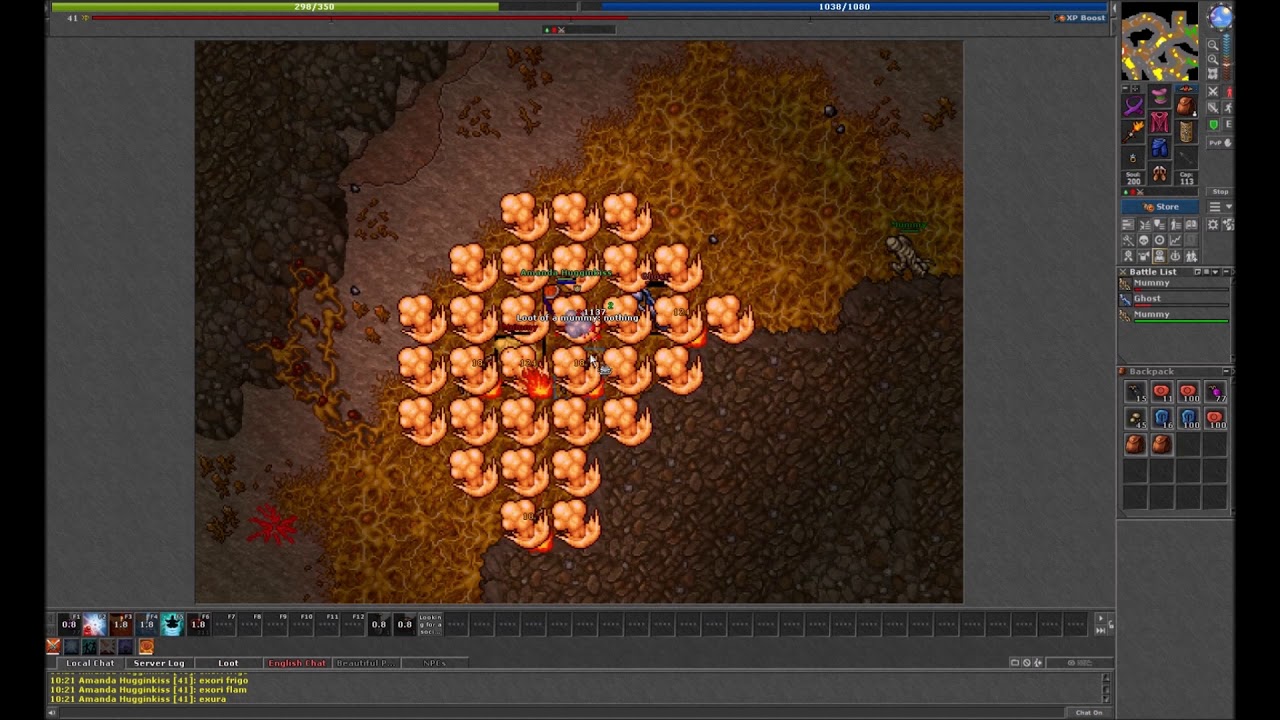 Tibia, Upper Spike Hunt