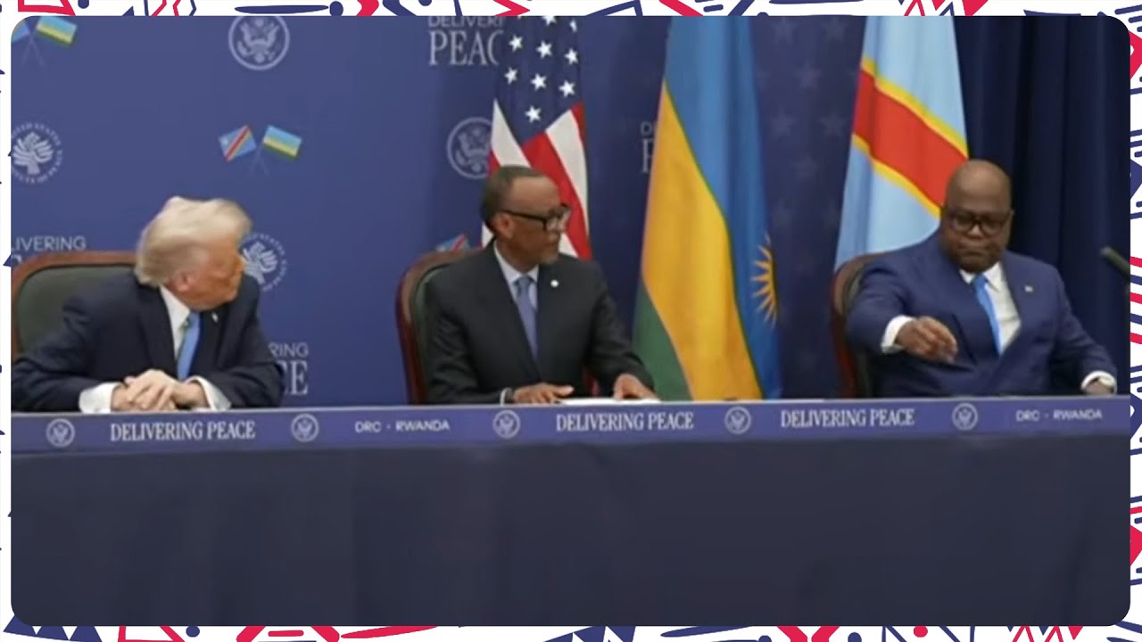 IJAMBO RYA PEREZIDA KAGAME AVUGIYE I WASHINGITONI (AMASEZERANO Y'U RWANDA NA CONGO)