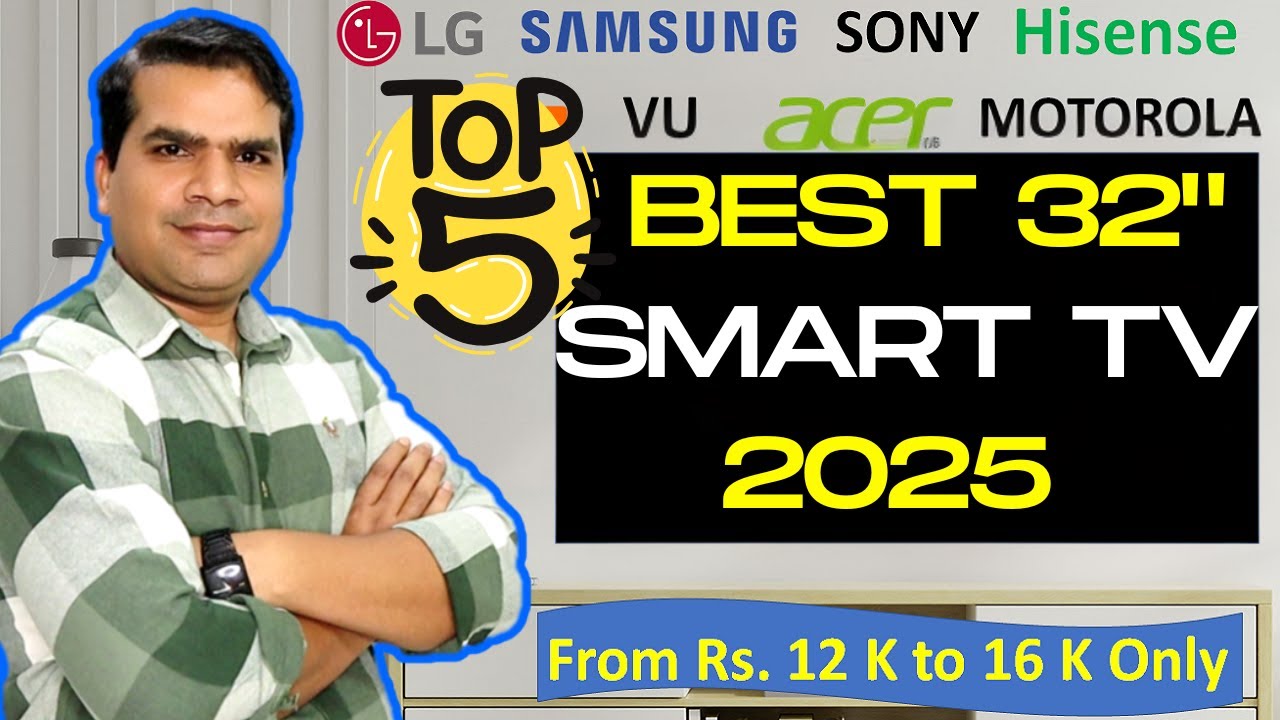 Top 5 Best 32 Inch Smart TV 2025 India | Best Affordable 32 inch Smart TV in India 2025 |