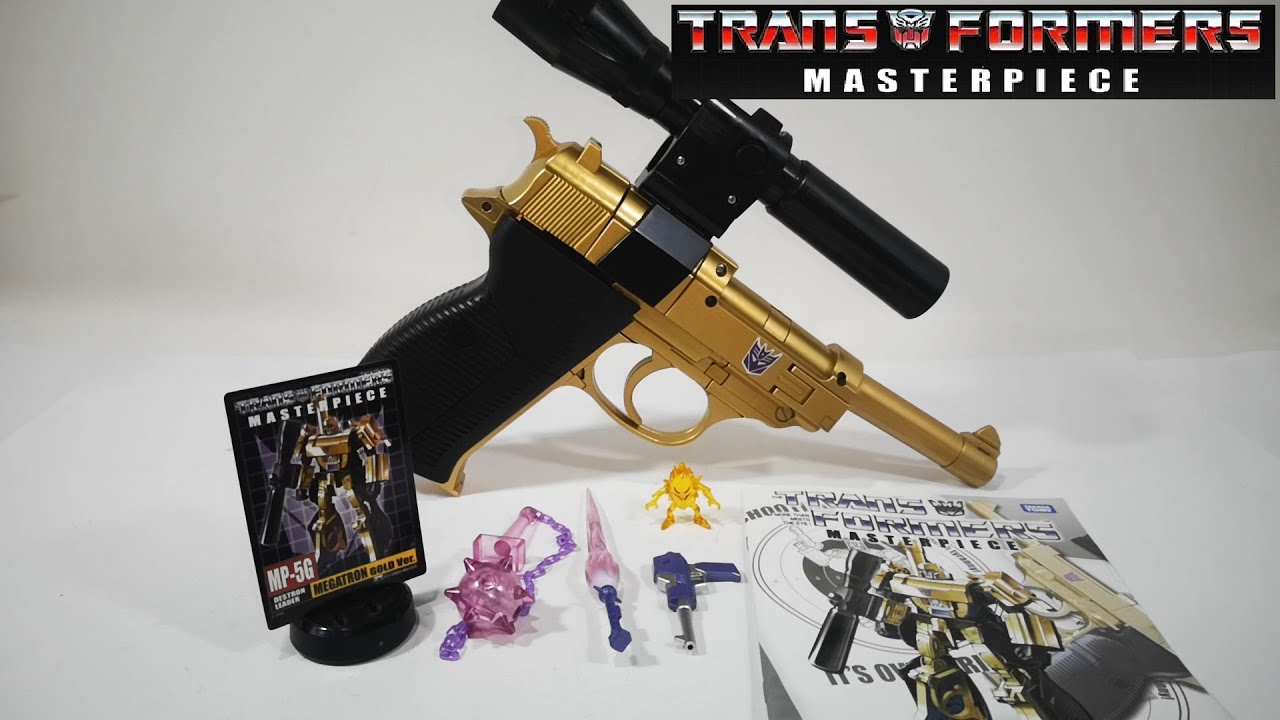 Transformers Masterpiece MP-5G MEGATRON GOLD ver.
