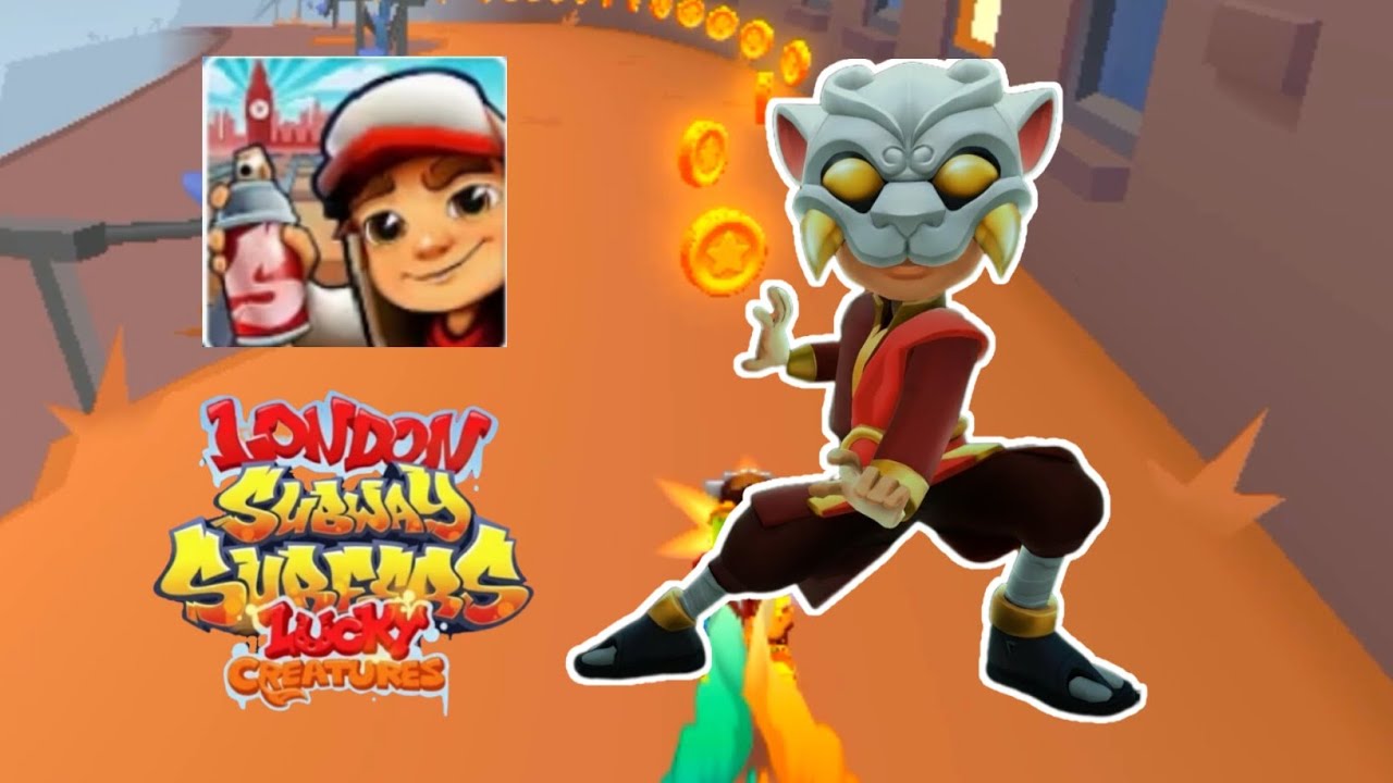 Subway Surfers :- London Gameplay with Tiger 🐯✨