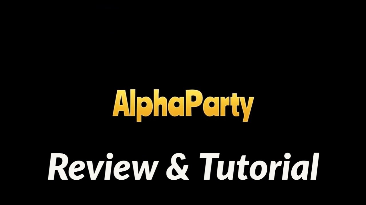 AlphaParty Review and Tutorial | Apple TV
