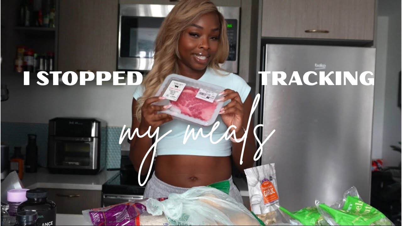 I STOPPED TRACKING MY MEALS