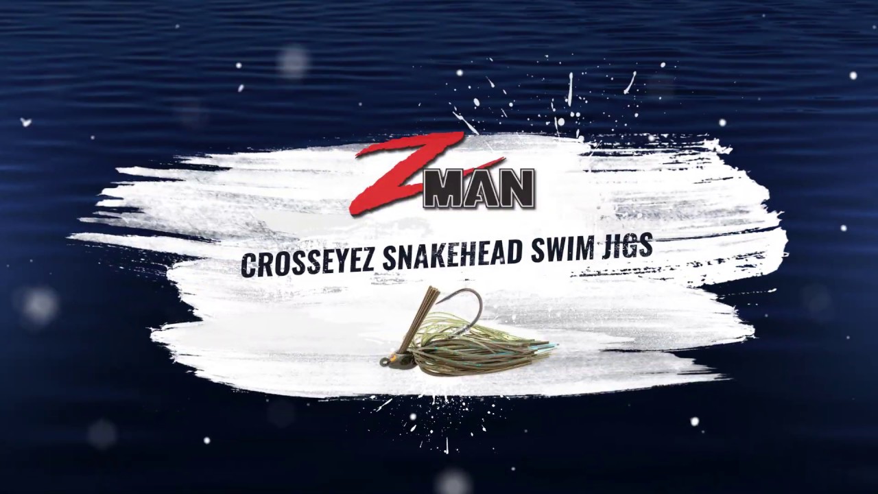 Z-Man CrosseyeZ Snakehead Swim Jig Unterwasservideo
