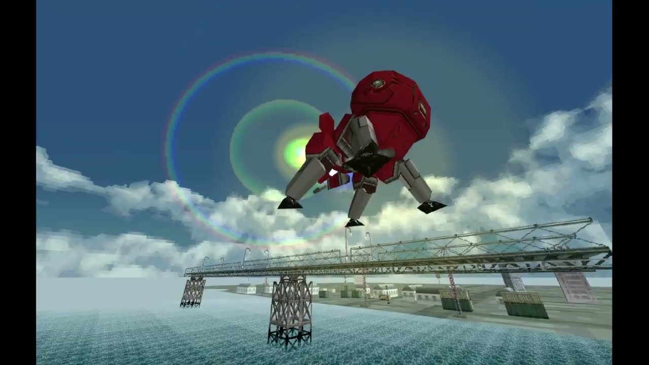 Ghost in the Shell &mdash; [ Playstation ] &mdash; Mission 4: Chase I - On the Sea