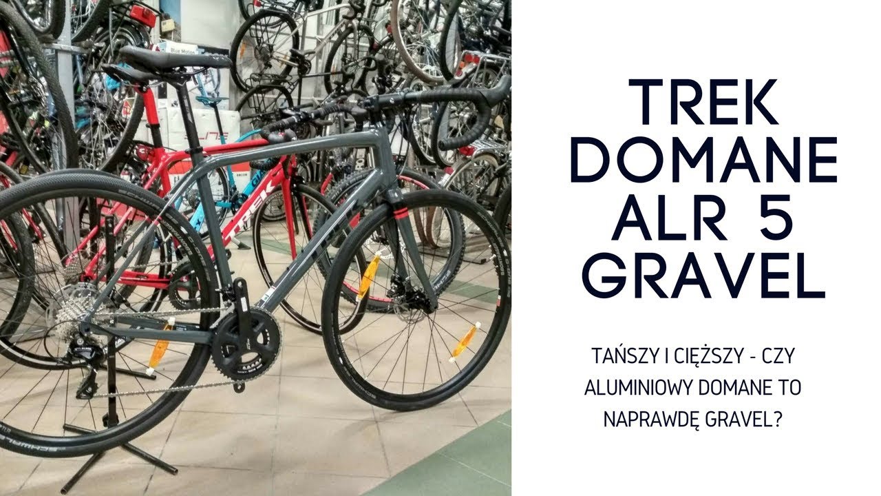 Trek Domane ALR 5 Gravel - tańszy i aluminiowy, ale czy dobry?