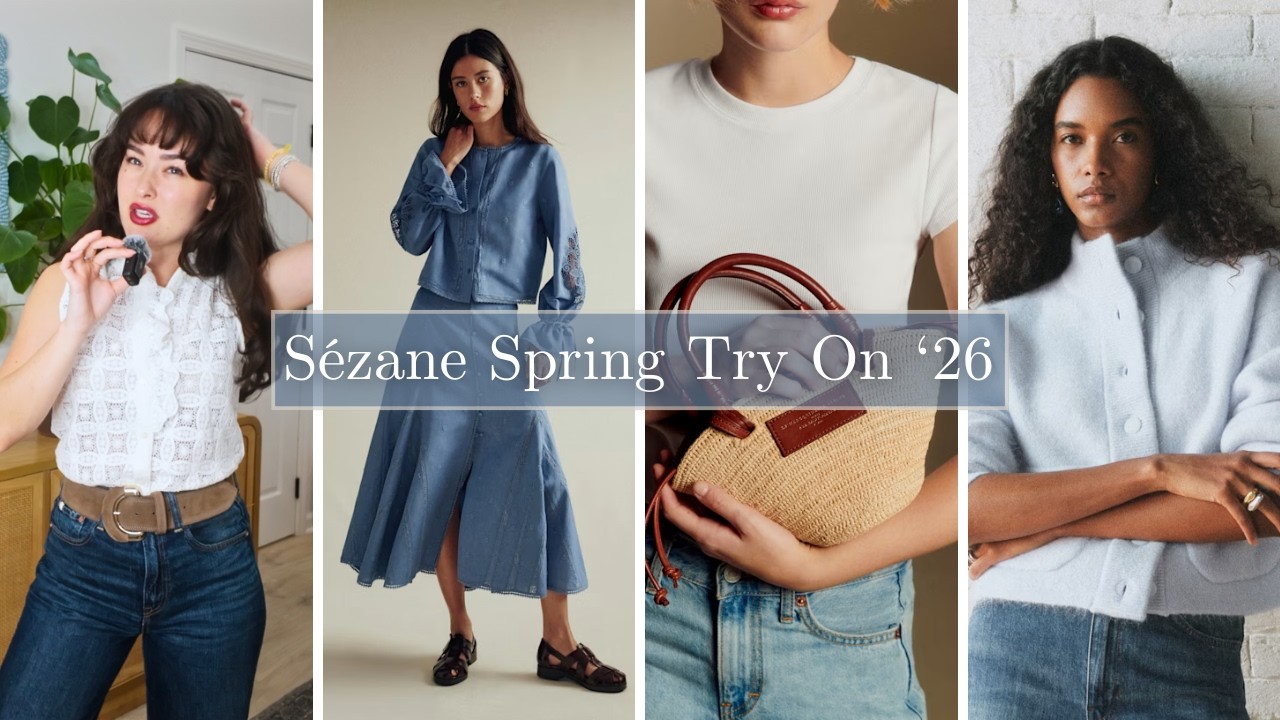 Sezane Spring Collection Try On & Review 2026 - BEST Pieces