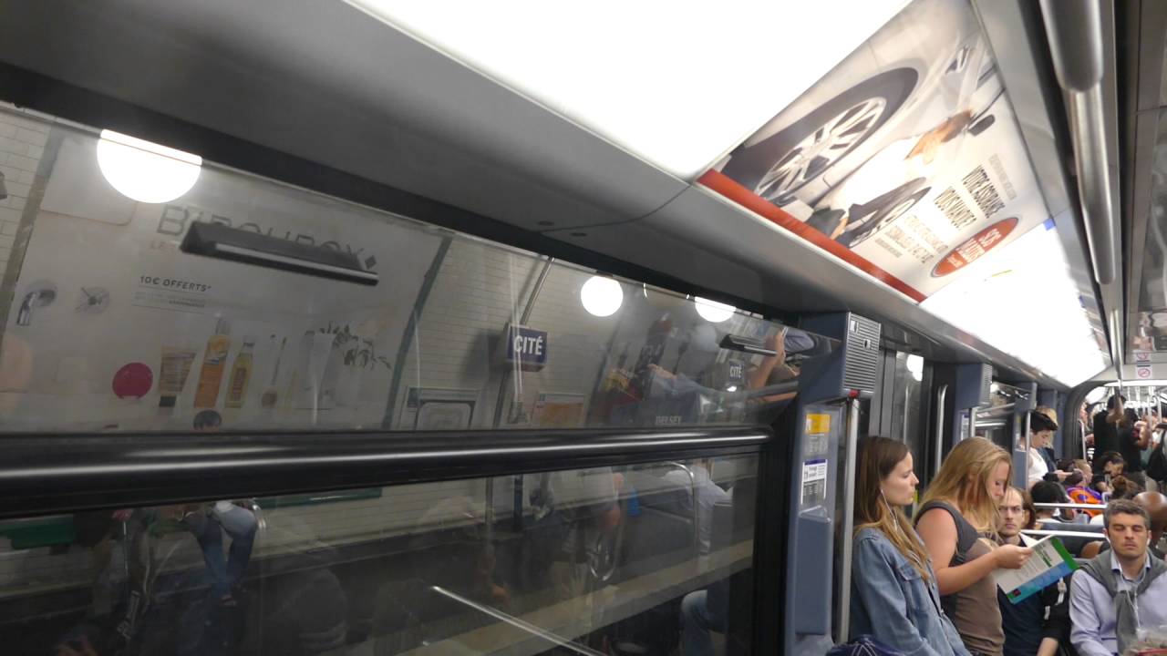 Odéon to Châtelet on Line 4