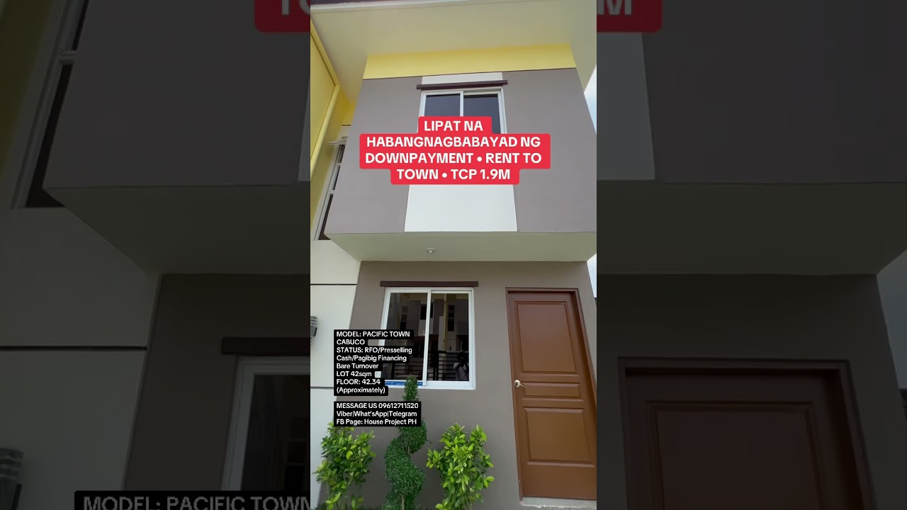 RENT TO OWN HOUSE #houseforsale #pagibighousing #realestate #houseandlotforsaleincavite