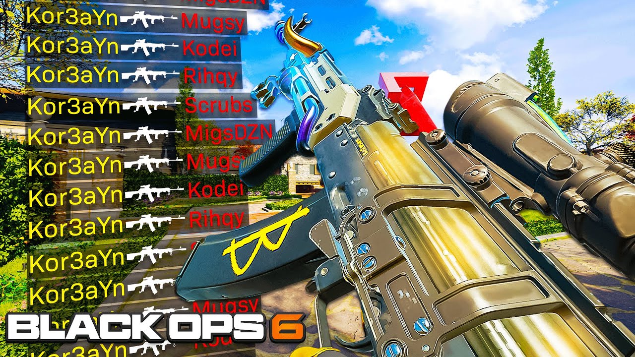 262 KILLS with AK74 META CLASS on BLACK OPS 6! 🤯 (BO6)