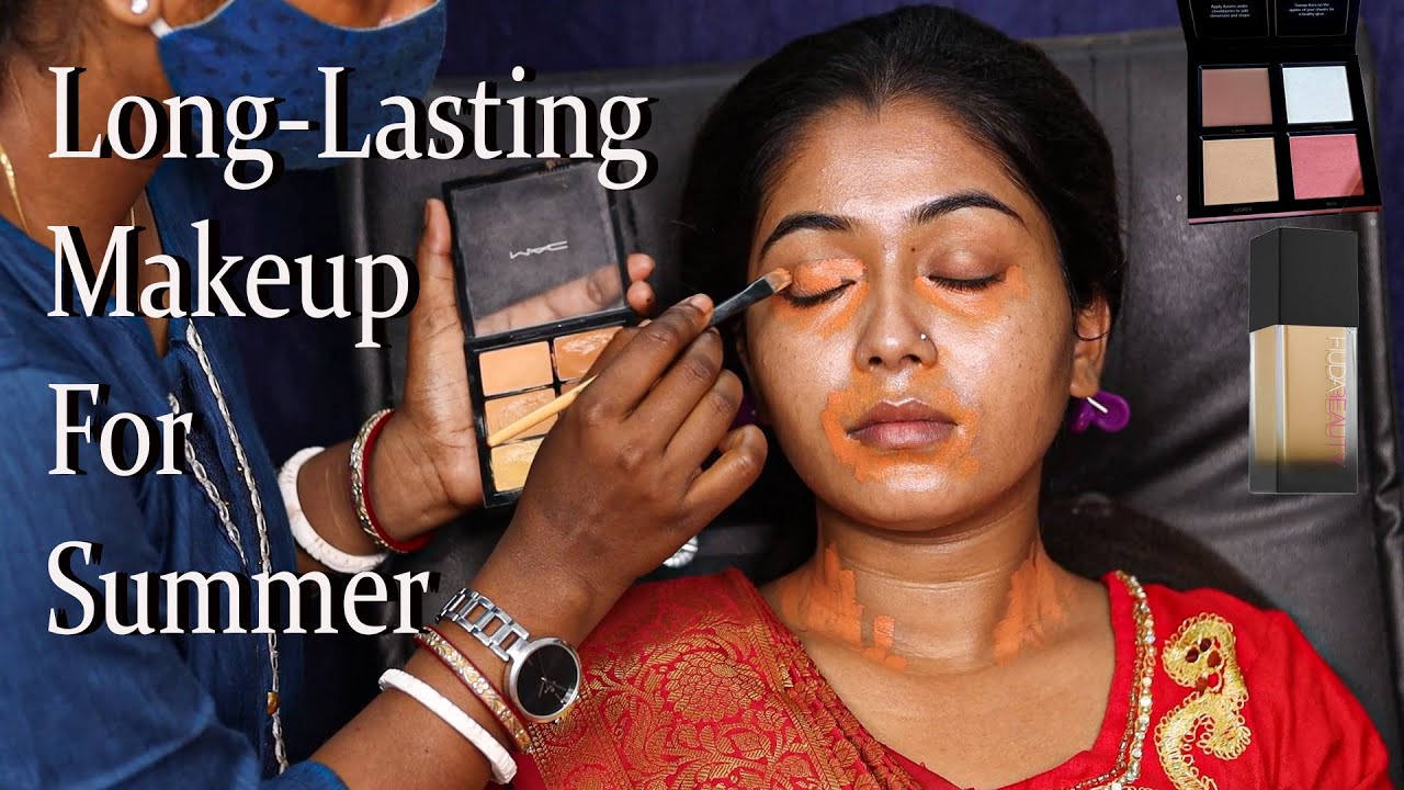 Sweat Proof Bridal Makeup/Long Lasting Full Coverage Bridal Makeup