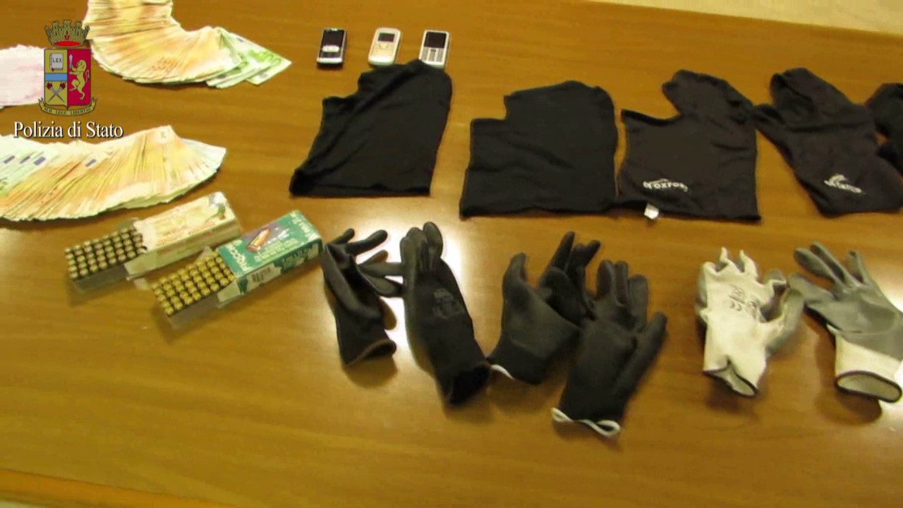 ASSALTO PORTAVALORI, sgominato commando armato