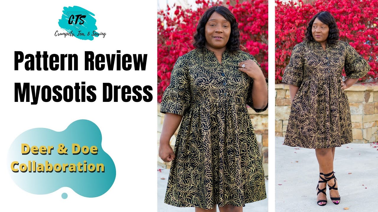 New Pattern Review | Myosotis Dress Deer & Doe Collaboration