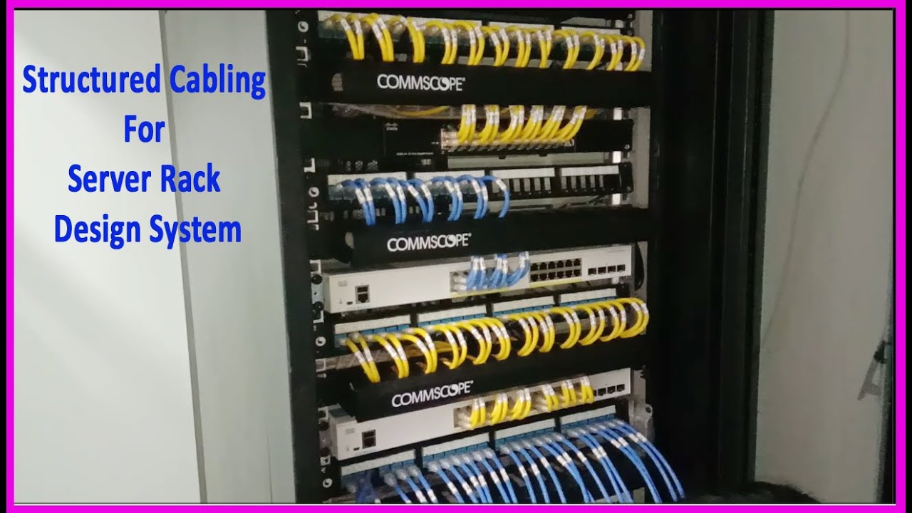 Structured Cabling For Server Rack Design System
