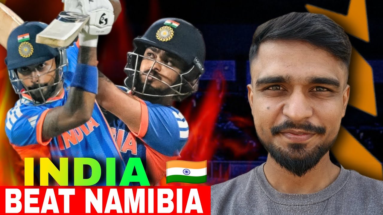 India outclassed Namibia but struggled against spinners.