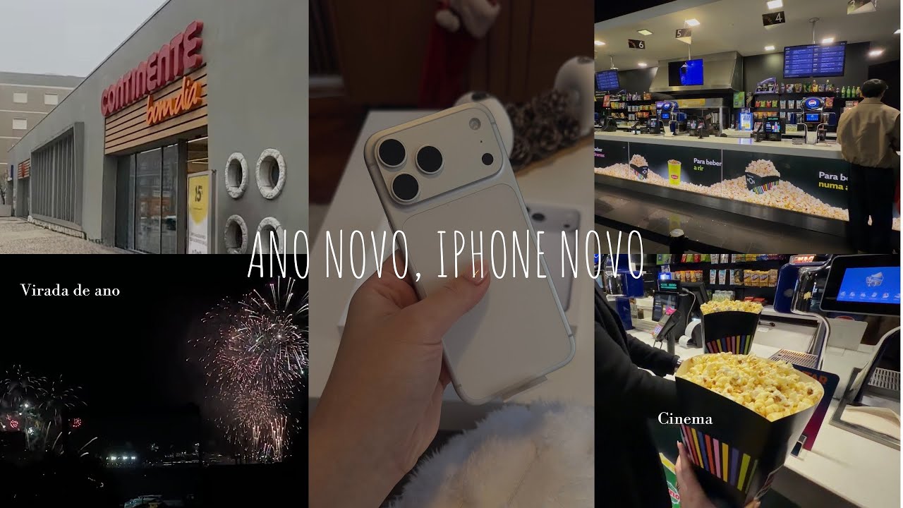 Meu presente de Natal chegou | Ano Novo, iPhone 17 e vlog no cinema 