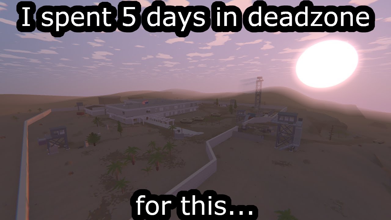 so I spent 5 days in deadzone... (Arid Vanilla)