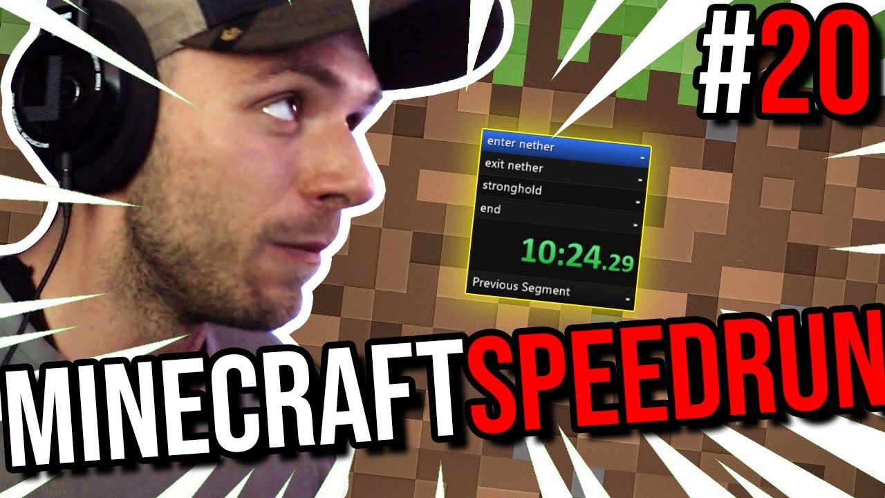 RESTT NAVÁŽNO SPEEDRUNUJE MINECRAFT #20