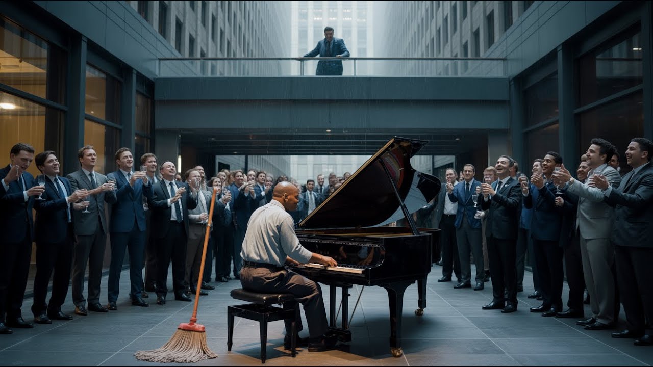 &ldquo;From Mockery to Awe: Janitor Stuns Billionaire with Piano&rdquo;