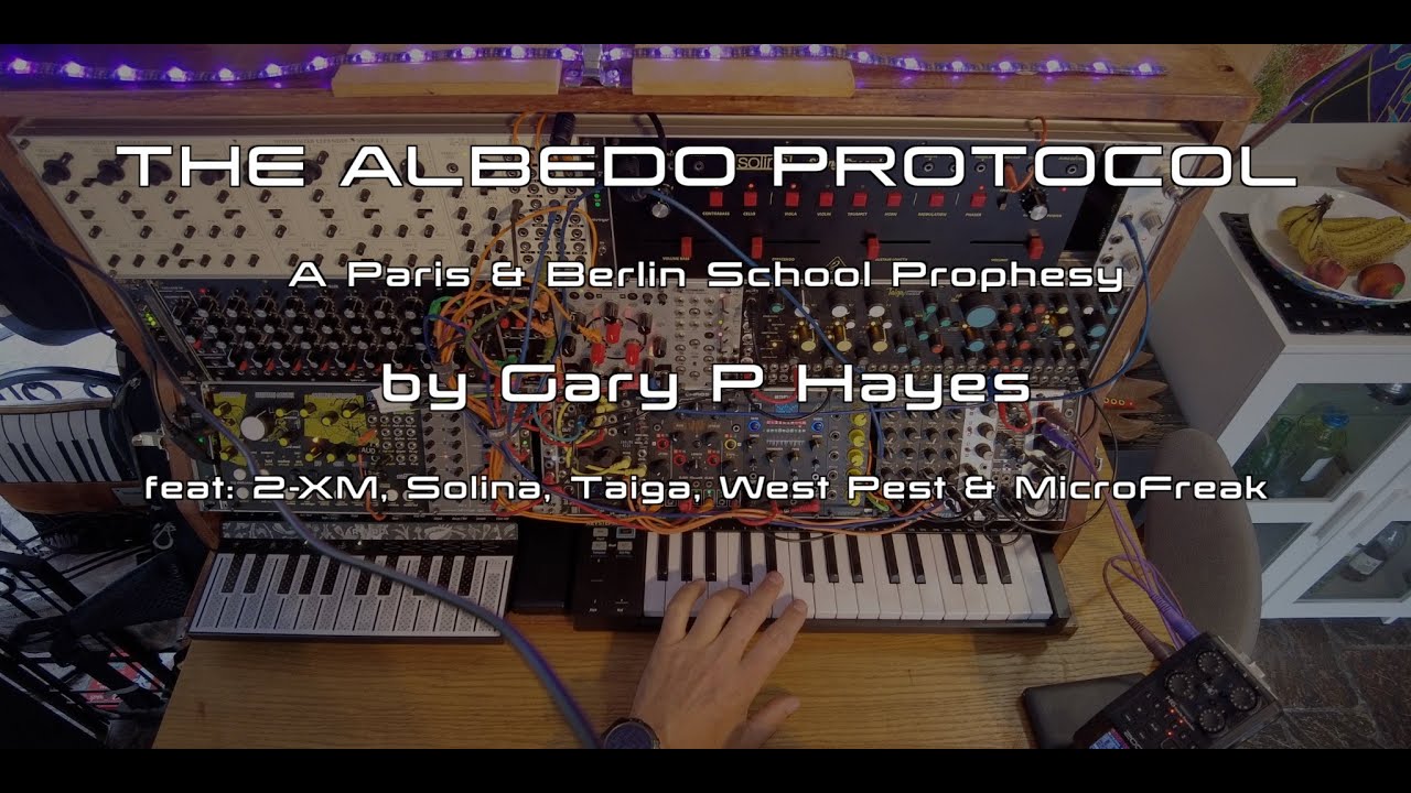 Berlin Paris School THE ALBEDO PROTOCOL Jarre meets Tangerine Dream prophecy feat Solina 2XM Taiga