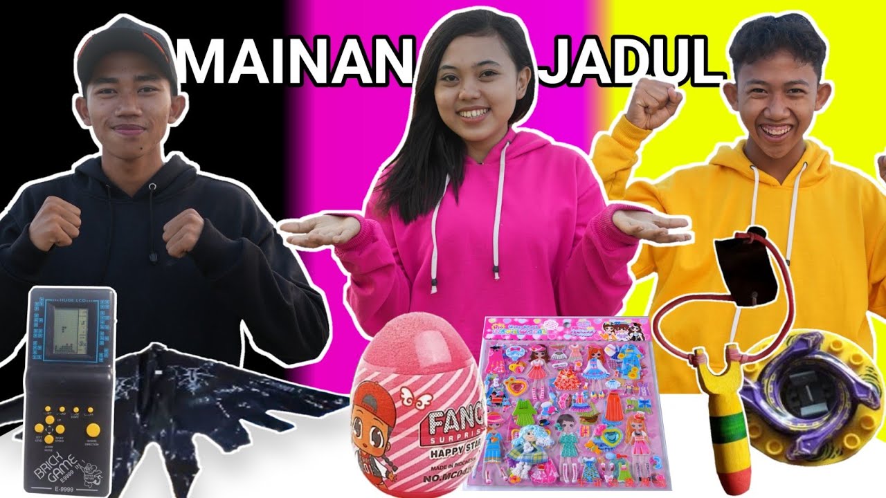 BERBURU MAINAN JADUL 1 WARNA  SESUAI WARNA BAJU KALIAN PART 2! | Mikael TubeHD