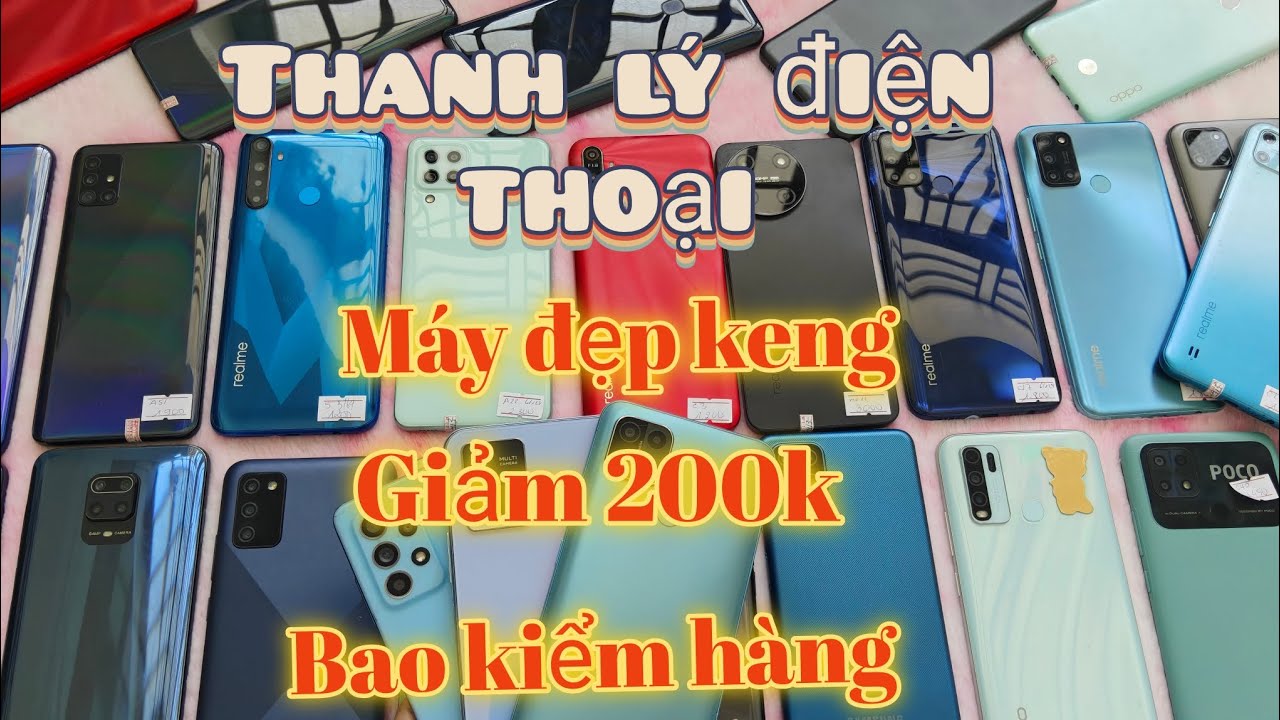 Xả hết giảm tới 200k máy xiêu đẹp giá mềm ,k cọc miễn ship,pin trâu 6000 màn 6,71 ram 12 256g