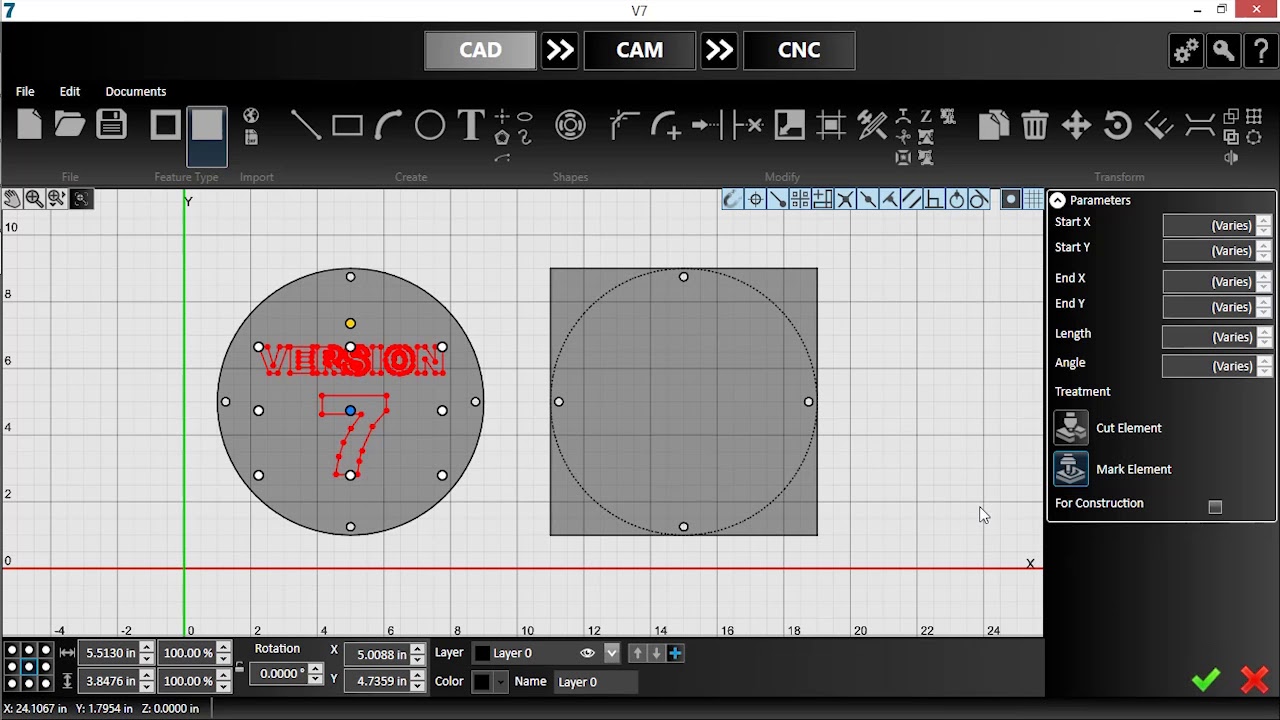 How to use Marking and Sequencing with MaverickCNC CAD/CAM/CNC Software