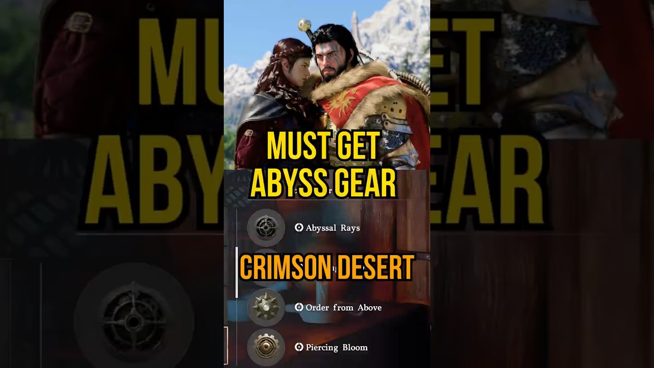 5 MUST GET Abyss Gear in Crimson Desert #gaming #crimsondesert #rpg