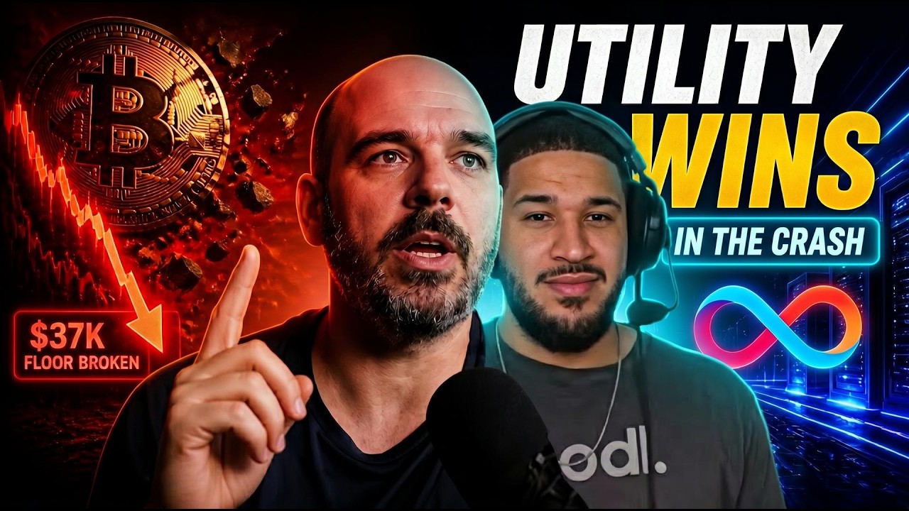 Bitcoin's $37K Floor Collapse &mdash; Why Utility Assets Win the Crash (ICP Deep Dive)