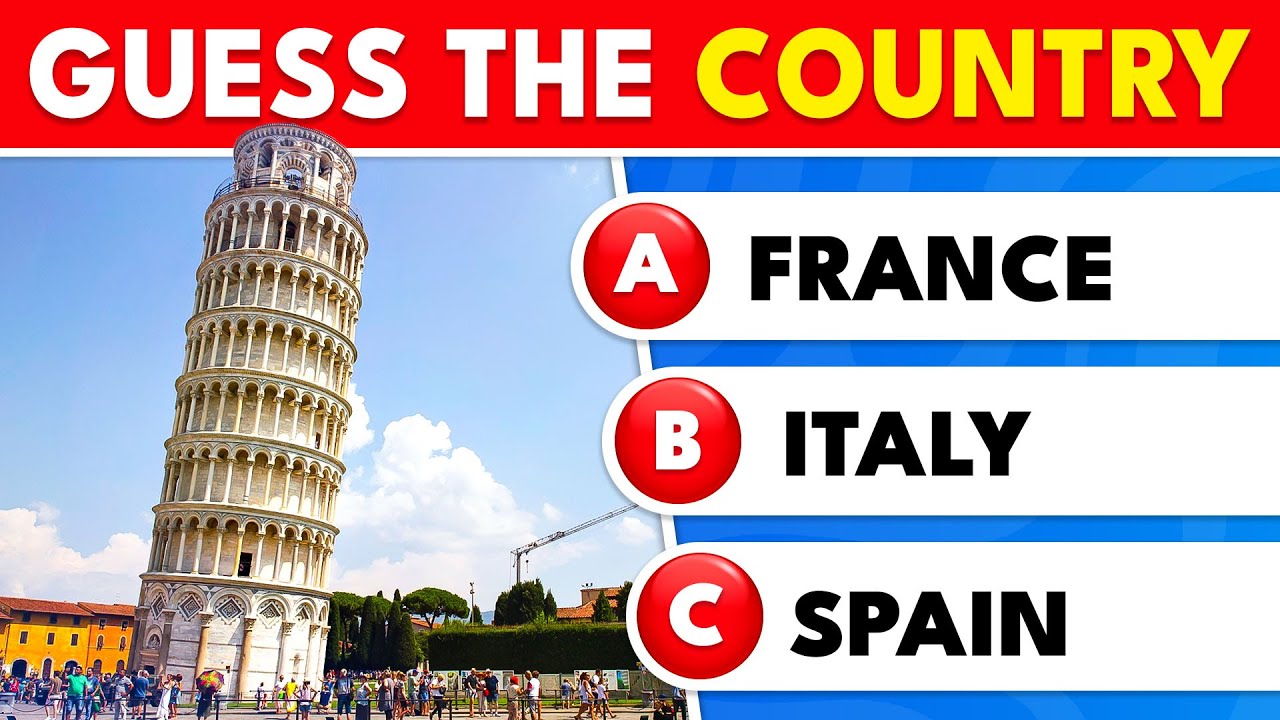 Guess the Country by Its Monument 📍 | 50 Landmark Quiz | Knowlio