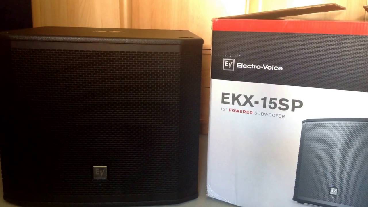 EV EKX 15sp 15Zoll Subwoofer Deutsch