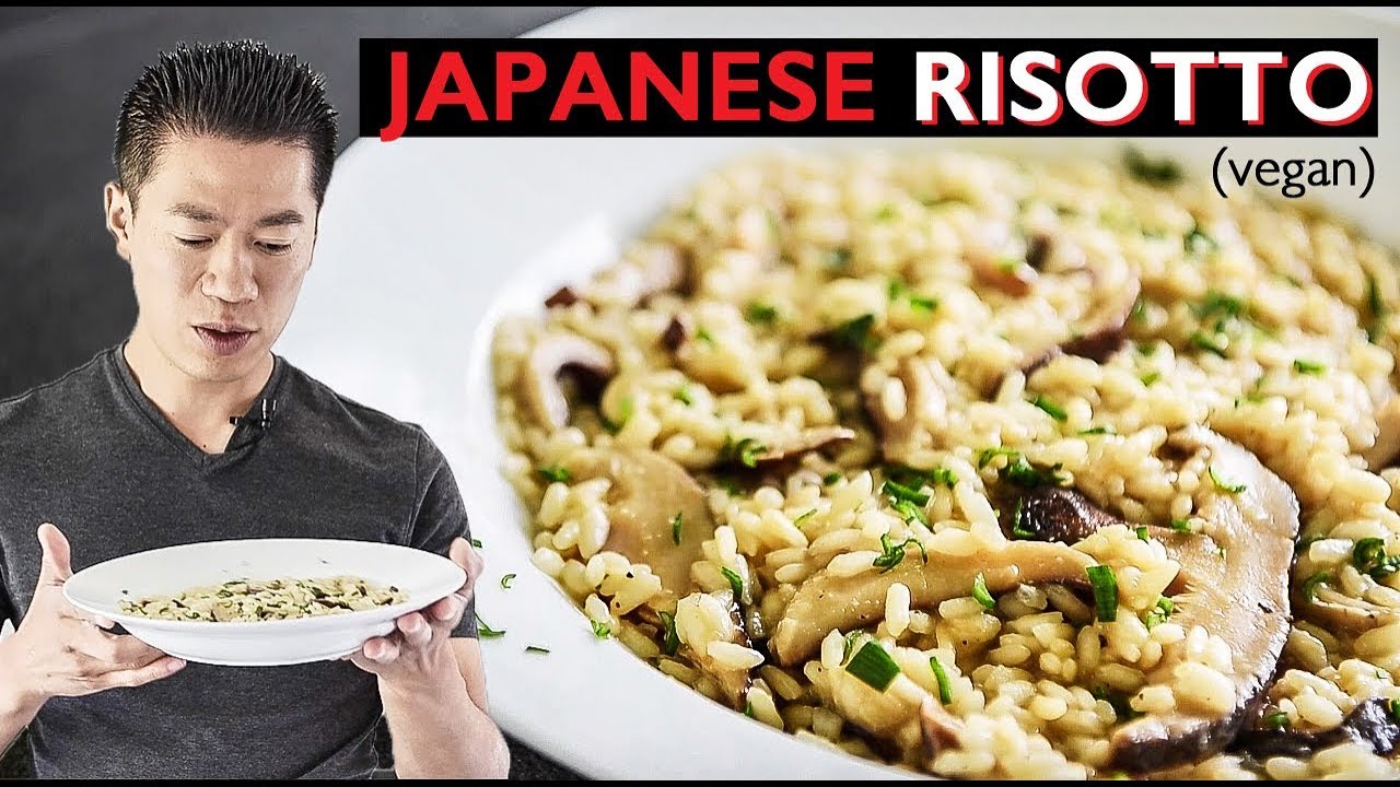 Japanese Style Risotto | TASTY VEGAN RECIPE!
