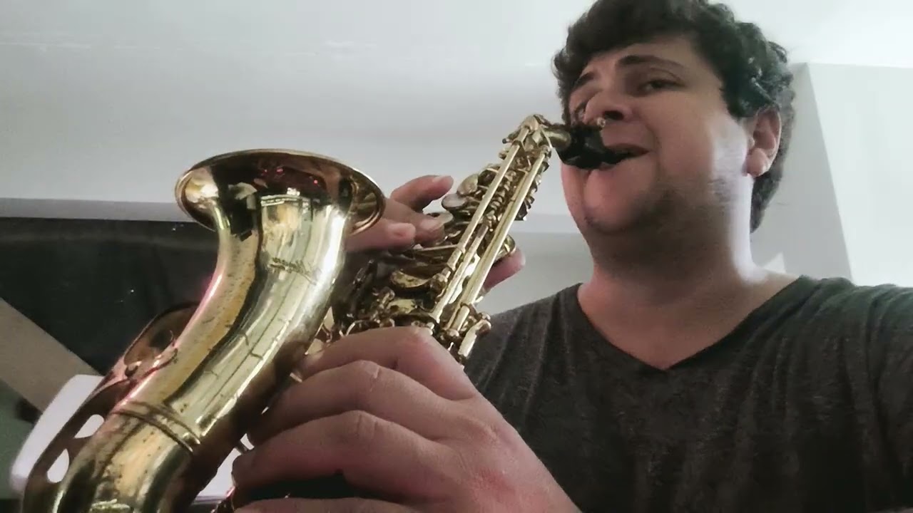 Jesus, O Bom Amigo. Sax Soprano Curvo Sapatilhado na DiskMan Music Store.
