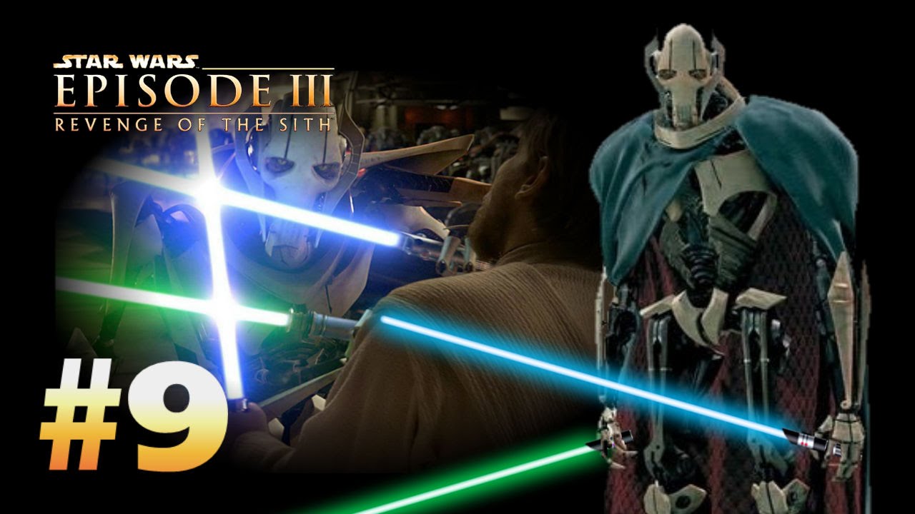 Прохождение игры Star Wars Episode 3: Revenge of the Sith (PS2): Часть 9 - Схватка с Гривусом