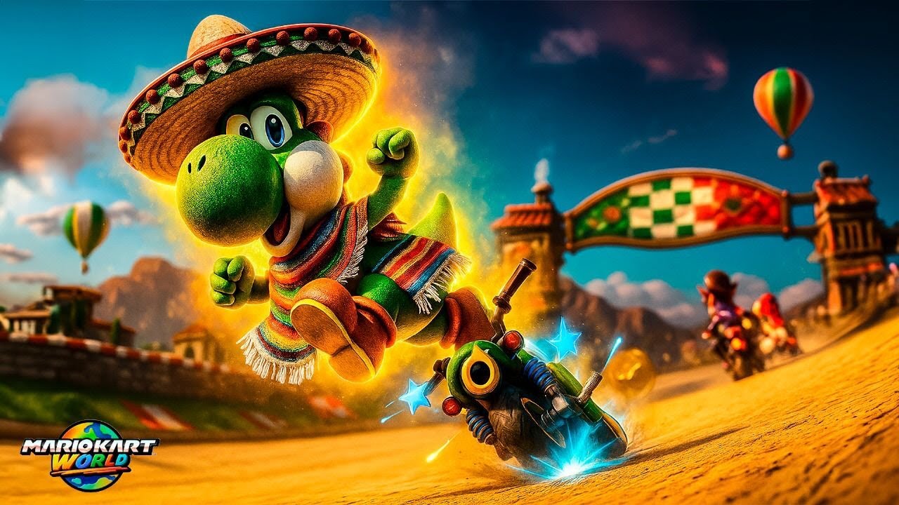『K』vs AE-×c | Mario Kart World