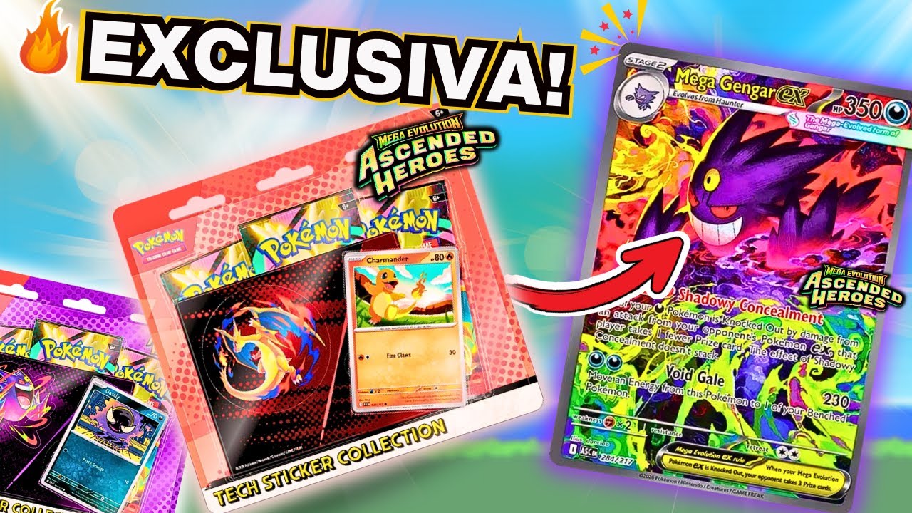 😱 Abrí lo MÁS RARO de ASCENDED HEROES 🔥 | Nuevo Set Pokémon TCG