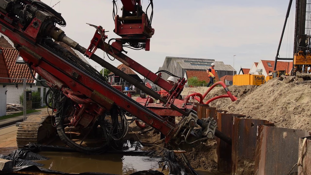 Strengankers haven Oudeschild te Texel