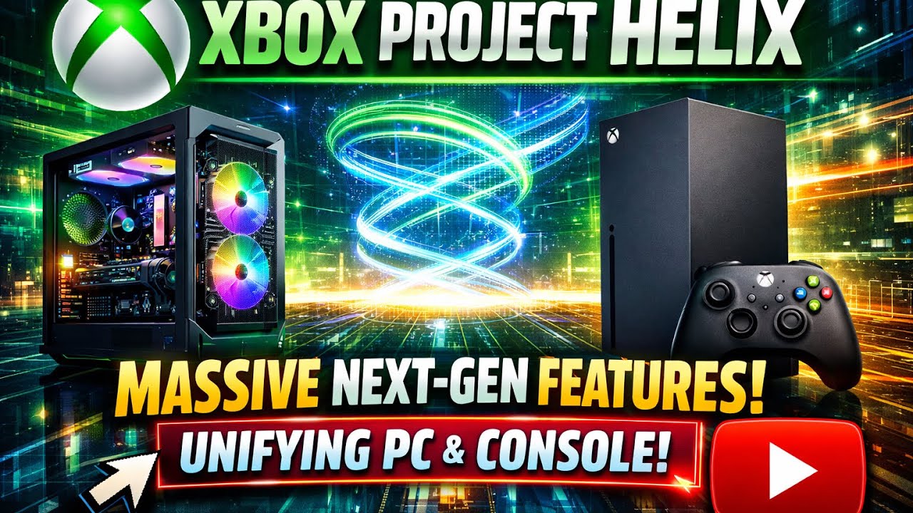 XBOX PROJECT HELIX WITH MASSIVE FEATURES TO DISPLAY ROG XBOX ALLY X HUGE UPDATES XBOX BIG PARTNERS!