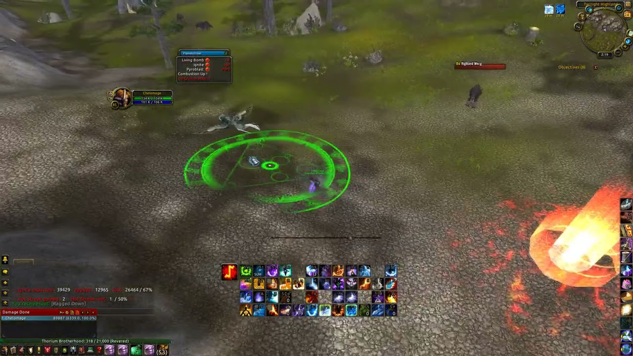 WoW Cataclysm 4.3.4. Фаер Маг ПВП гайд.