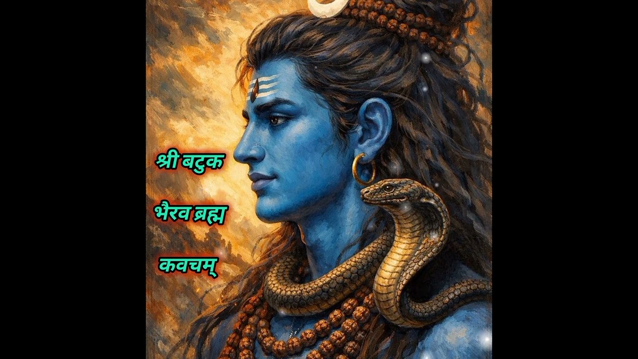 #श्री बटुक भैरव ब्रह्म कवचम्।🌙🌼🔱⭐🌙