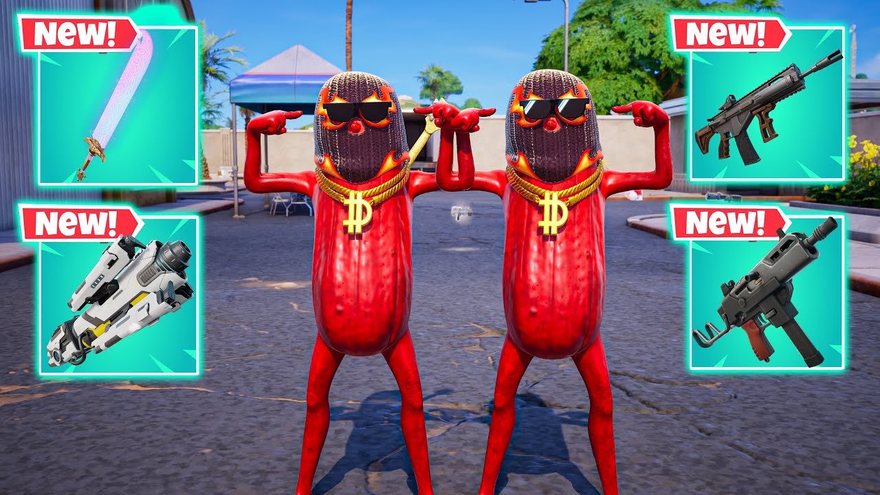 CHAMOY BIG DILL DUO vs NEW! MYTHIC's Challenge 😱 | Fortnite Chapter 7 Season 1