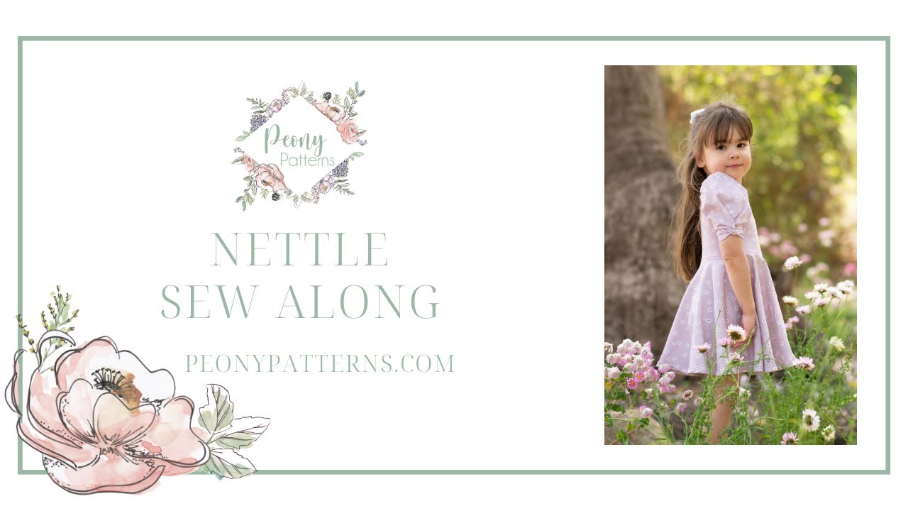Peony Patterns Nettle Dress Sew Along