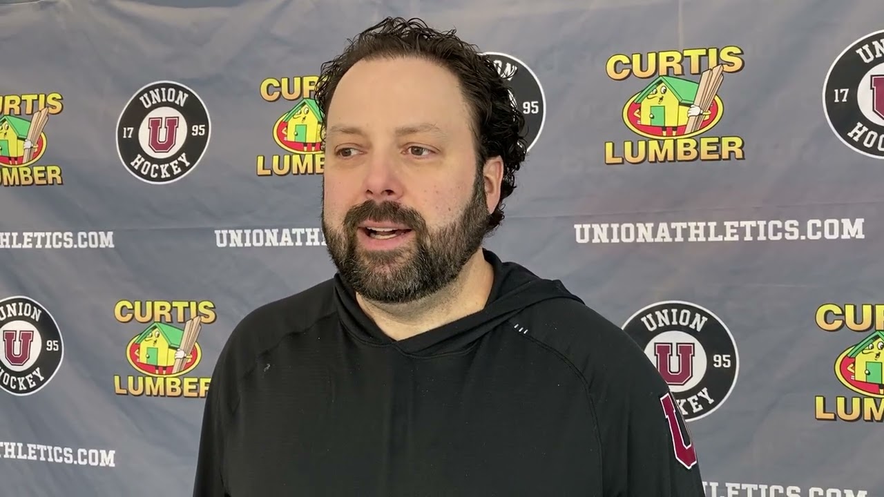 Union women's hockey closes out regular season: Head coach Tony Maci